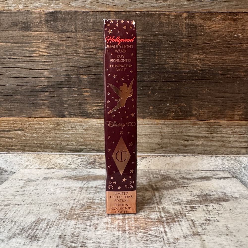Charlotte Tilbury Disney100 Beauty Light Wand Gold 0.4oz | New